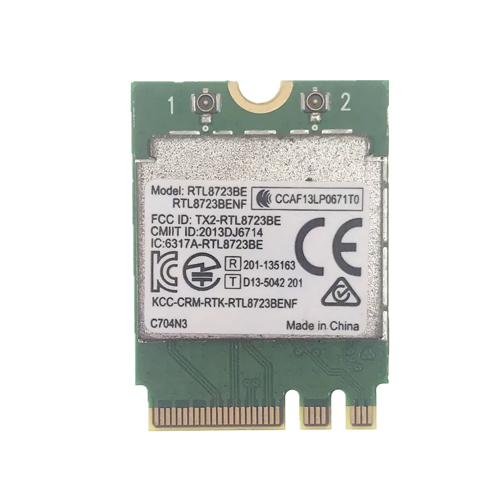 Для Realtek RTL8723BE RTL8723BENF 802.11n 300 Мбит/с Wi-Fi карта совместимая с Bluetooth 4,0 NGFF карта
Для Realtek RTL8723BE RTL8723BENF 802.11n 300 Мбит/с Wi-Fi карта совместимая с Bluetooth 4,0 NGFF карта
