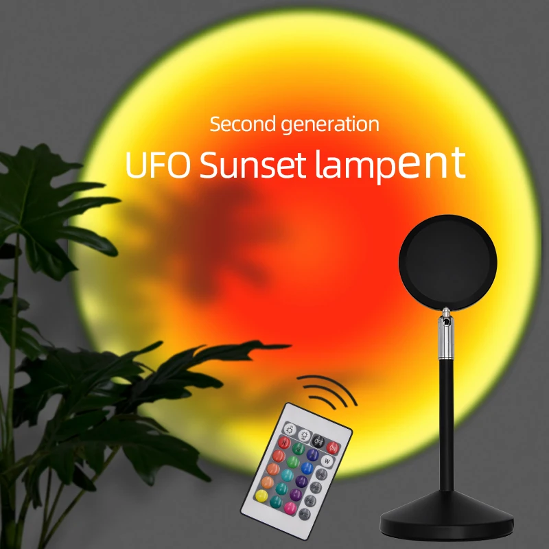 NEW USB Button Rainbow Sunset Projector Atmosphere Led Night Light Home Live projection sunset light photography fill light
NEW USB Button Rainbow Sunset Projector Atmosphere Led Night Light Home Live projection sunset light photography fill light
