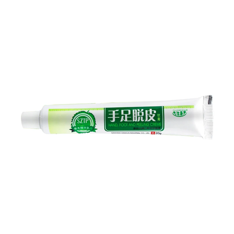 20g Herbal Essence Hand and Foot Peeling Cream Treatment Heel Chapped Anti Dry Crack Skin Care Antibacterial Ointment
20g Herbal Essence Hand and Foot Peeling Cream Treatment Heel Chapped Anti Dry Crack Skin Care Antibacterial Ointment