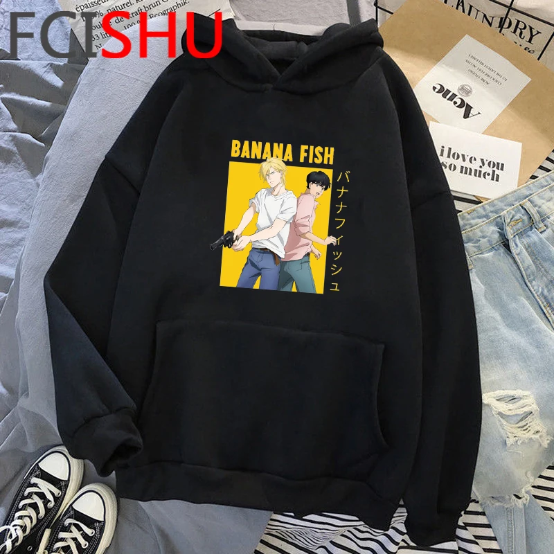 Banana Fish Japan Anime Funny Cartoon Winter Warm Hoodies Men Graphic Casual Oversized Sweatshirt Hip Hop Streetwear Hoody Male
Banana Fish Japan Anime Funny Cartoon Winter Warm Hoodies Men Graphic Casual Oversized Sweatshirt Hip Hop Streetwear Hoody Male