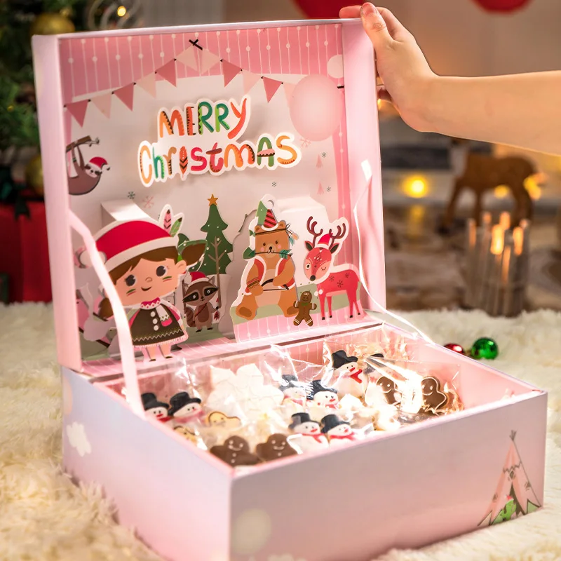 Christmas Eve Biscuit Cake Candy Packaging Box Happy Birthday Holiday Gift To Girlfriend Dessert
Christmas Eve Biscuit Cake Candy Packaging Box Happy Birthday Holiday Gift To Girlfriend Dessert