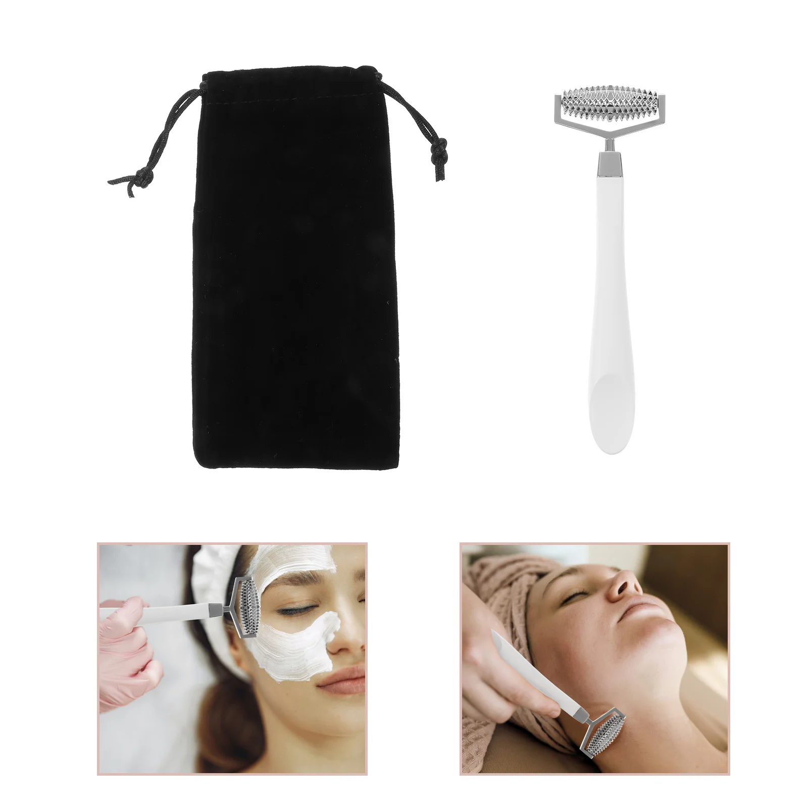 1Pc Practical Face-lift Instrument Beauty Apparatus Face Massager for Lady (White)
1Pc Practical Face-lift Instrument Beauty Apparatus Face Massager for Lady (White)