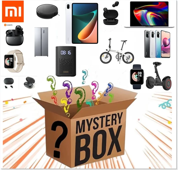 Коробка для загадок Xiaomi Lucky загадка 100% сюрприз Высококачественная Электроника Рождественский подарок новинка случайный предмет коробка дл...
Коробка для загадок Xiaomi Lucky загадка 100% сюрприз Высококачественная Электроника Рождественский подарок новинка случайный предмет коробка дл...