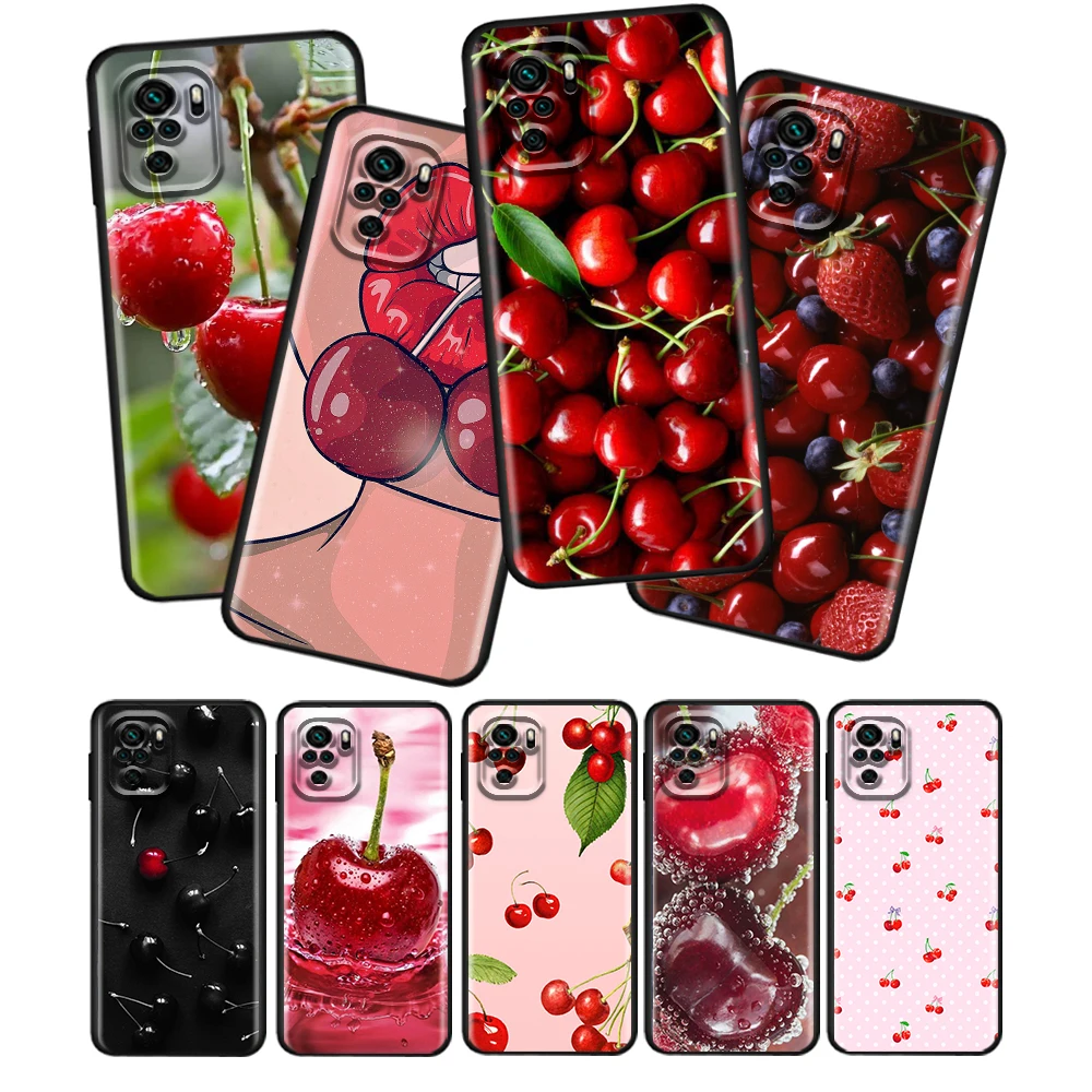 Red cherry summer fruit For Xiaomi Redmi Note 10 9 Pro Max 10T 9T 9S 10 9 8 7 6 5 Pro 4X Silicone Soft Black Phone Case 
Red cherry summer fruit For Xiaomi Redmi Note 10 9 Pro Max 10T 9T 9S 10 9 8 7 6 5 Pro 4X Silicone Soft Black Phone Case