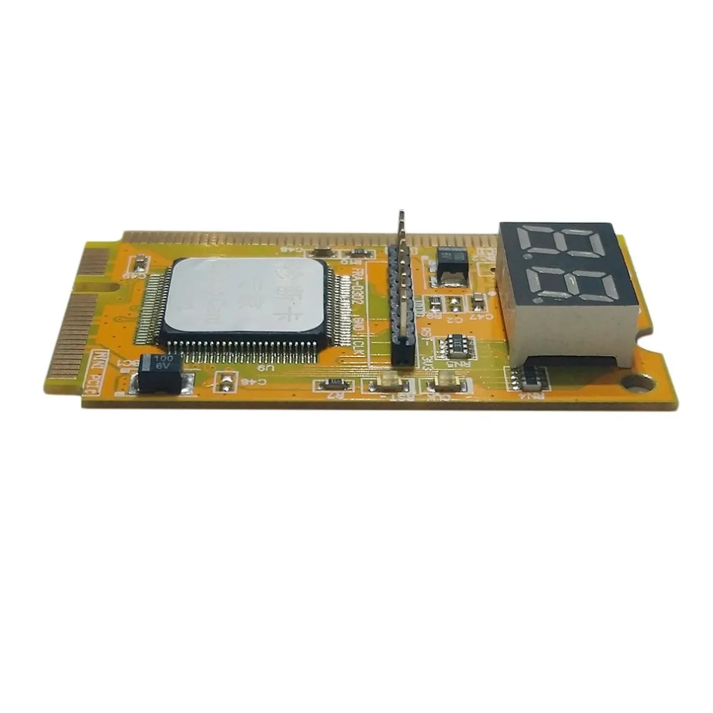 3 in 1 Mini PCI-E LPC PC Analyzer Tester POST Card Test For Notebook Laptop Hexadecimal Character Display High Stability
3 in 1 Mini PCI-E LPC PC Analyzer Tester POST Card Test For Notebook Laptop Hexadecimal Character Display High Stability