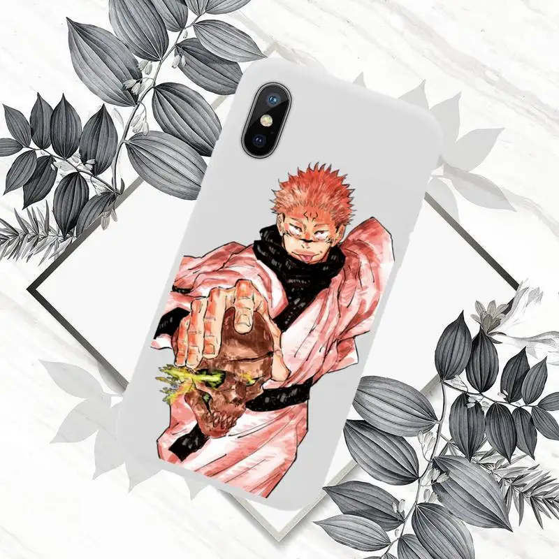 Jujutsu Kaisen Anime Phone Case White Candy Color for iPhone 11 12 mini pro XS MAX 8 7 6 6S Plus X SE 2020 XR
Jujutsu Kaisen Anime Phone Case White Candy Color for iPhone 11 12 mini pro XS MAX 8 7 6 6S Plus X SE 2020 XR