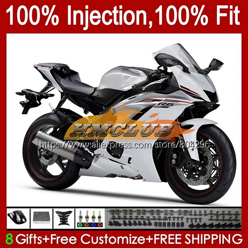 OEM впрыска топлива для YAMAHA YZF R6 YZFR6 YZF 600 R 6 17 64No.21 YZF-600 YZF-R6, 17, 18, 19, серебристо-белый YZF600 2017 2018 2019 обтекатель
OEM впрыска топлива для YAMAHA YZF R6 YZFR6 YZF 600 R 6 17 64No.21 YZF-600 YZF-R6, 17, 18, 19, серебристо-белый YZF600 2017 2018 2019 обтекатель