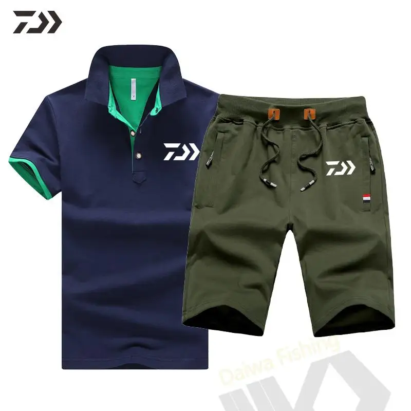 Рыболовный костюм Daiwa, мужская летняя спортивная одежда из 2 предметов, дышащая мягкая модная прочная футболка-поло для рыбалки, Спортивная ...
Рыболовный костюм Daiwa, мужская летняя спортивная одежда из 2 предметов, дышащая мягкая модная прочная футболка-поло для рыбалки, Спортивная ...