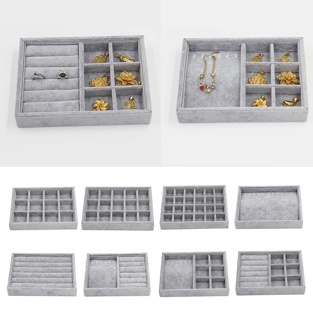 4 PCS Jewelry Display Box Necklace Rings Jewelry Store Showcase Multifunctional Bangles Bracelets Charms Pendants Boxes
4 PCS Jewelry Display Box Necklace Rings Jewelry Store Showcase Multifunctional Bangles Bracelets Charms Pendants Boxes