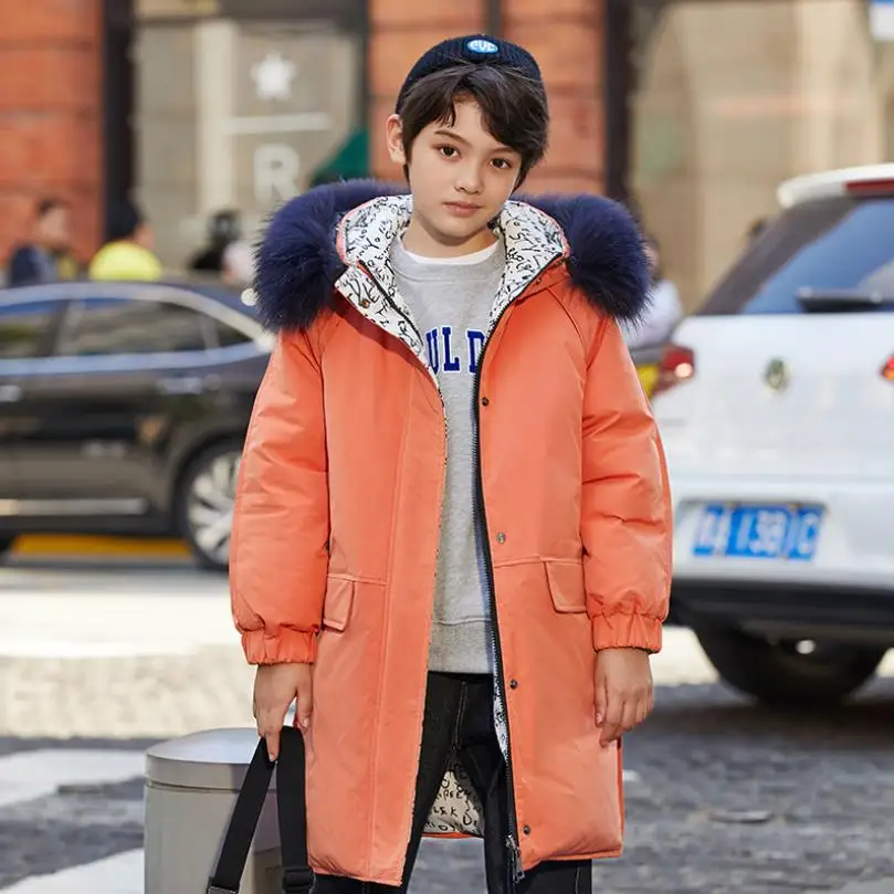 Boys Winter Jacket 2020 New -30 Degrees Children Down Jacket Kids Teenage Outerwear Thicker Warm Boys Snowsuit Parkas Y3596
Boys Winter Jacket 2020 New -30 Degrees Children Down Jacket Kids Teenage Outerwear Thicker Warm Boys Snowsuit Parkas Y3596
