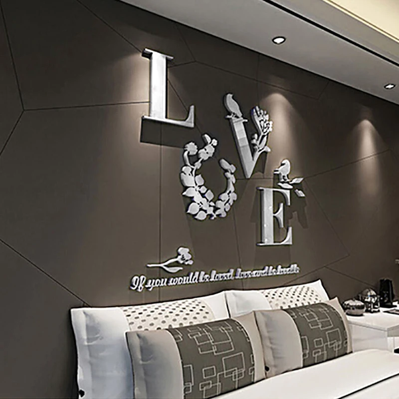 1PCS 4 Styles 3D Leaf LOVE Wall Sticker Stylish Removable Art Vinyl Decals Bedroom Decor Wall Stickers Home Decoration
1PCS 4 Styles 3D Leaf LOVE Wall Sticker Stylish Removable Art Vinyl Decals Bedroom Decor Wall Stickers Home Decoration