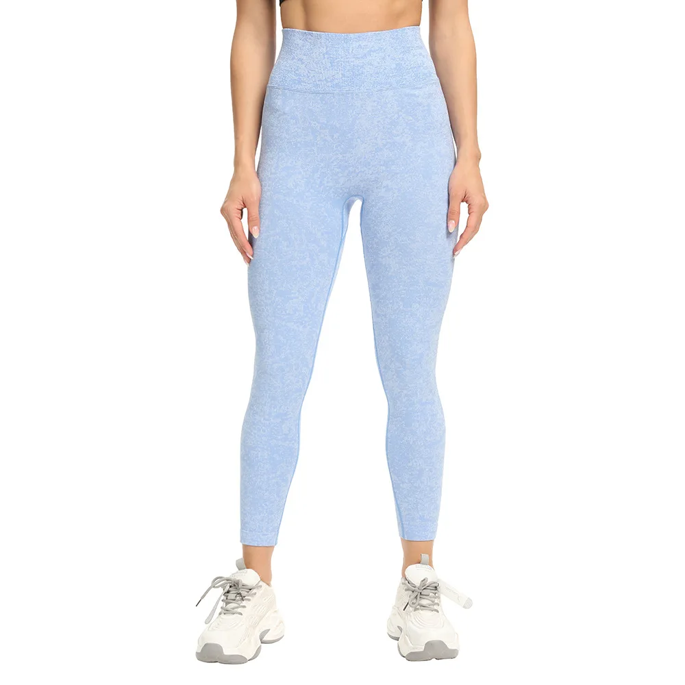 Women's Sexy Sports Fitness Hips Tight Spots Seamless Sweat-absorbent Quick-drying Breathable Nine-point Leggings Yoga Pants
Women's Sexy Sports Fitness Hips Tight Spots Seamless Sweat-absorbent Quick-drying Breathable Nine-point Leggings Yoga Pants