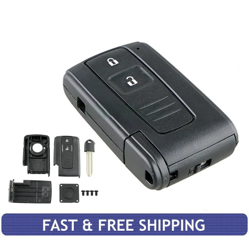 For Toyota Corolla Verso Prius 2 Button Smart Key Case Replacement + TOY43 Blade Remote Key Case
For Toyota Corolla Verso Prius 2 Button Smart Key Case Replacement + TOY43 Blade Remote Key Case