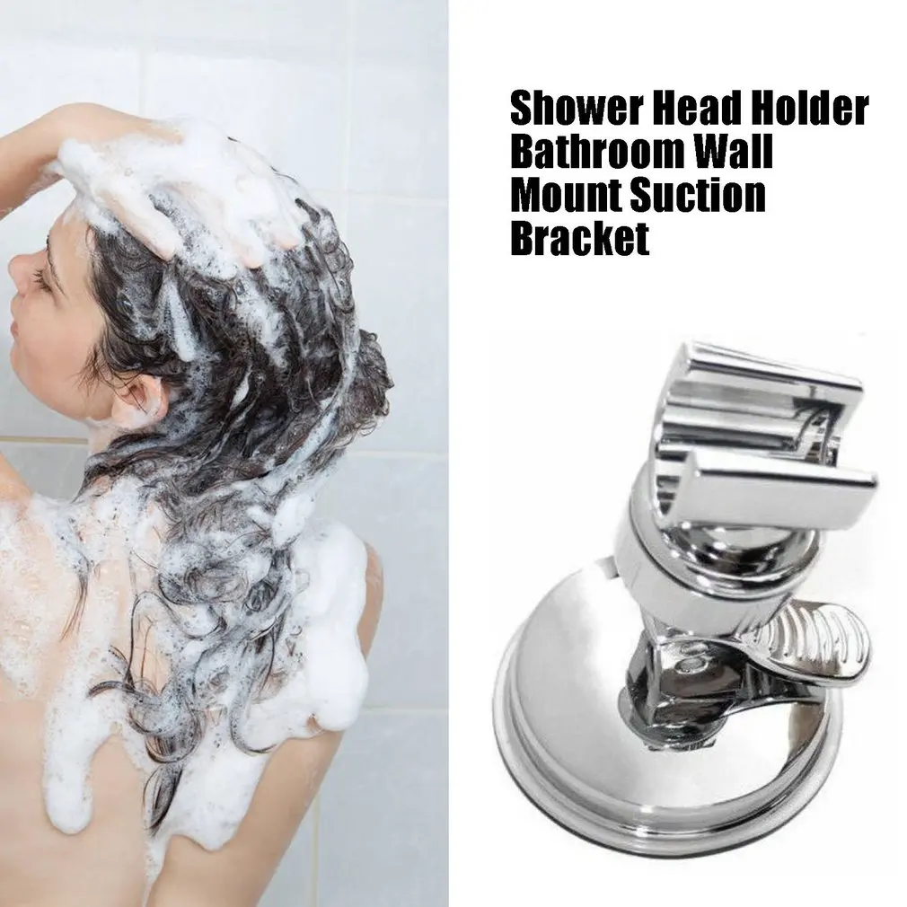 Silver Shower Head Holder Bathroom Wall Mount Suction Bracket Suction Cup Shower Holder Bathroom Accessory
Silver Shower Head Holder Bathroom Wall Mount Suction Bracket Suction Cup Shower Holder Bathroom Accessory