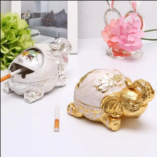 Creative Elephant metal cigar ashtray creative ashtray stussy cendrier home decoration accessori... lid AT039
Creative Elephant metal cigar ashtray creative ashtray stussy cendrier home decoration accessori... lid AT039