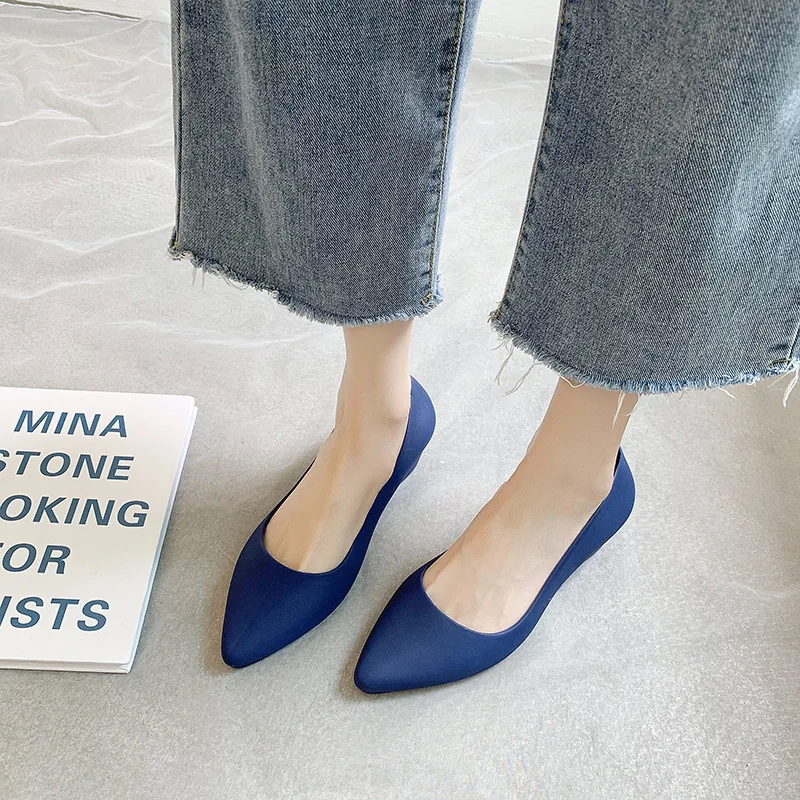 Women's single shoes spring and summer pointed toe wear flat-bottom non-slip fashion sandals women's wedge heel women's shoes
Women's single shoes spring and summer pointed toe wear flat-bottom non-slip fashion sandals women's wedge heel women's shoes