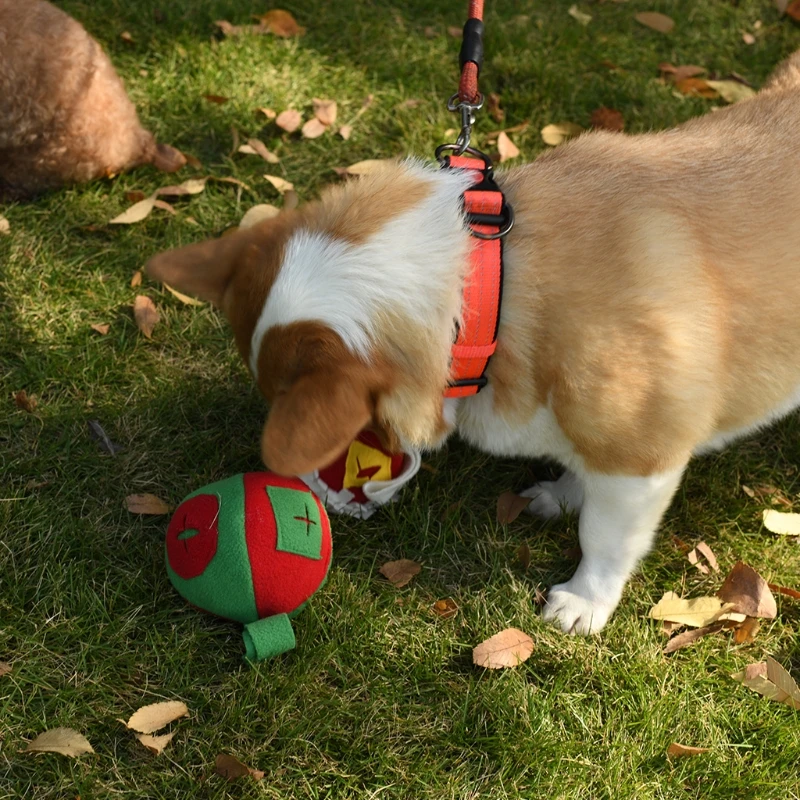 Christmas Element Pet Snuffle Feeding Mat Playing Ball Set Washable Dog Puzzle Toys Nosework Blanket for Dogs Puppy Interactive
Christmas Element Pet Snuffle Feeding Mat Playing Ball Set Washable Dog Puzzle Toys Nosework Blanket for Dogs Puppy Interactive
