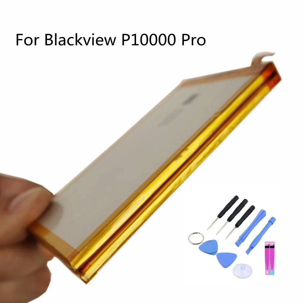 New Original Battery For Blackview P10000 Pro High Quality 11000mAh Smart Phone Batterie Bateria + Tools
New Original Battery For Blackview P10000 Pro High Quality 11000mAh Smart Phone Batterie Bateria + Tools