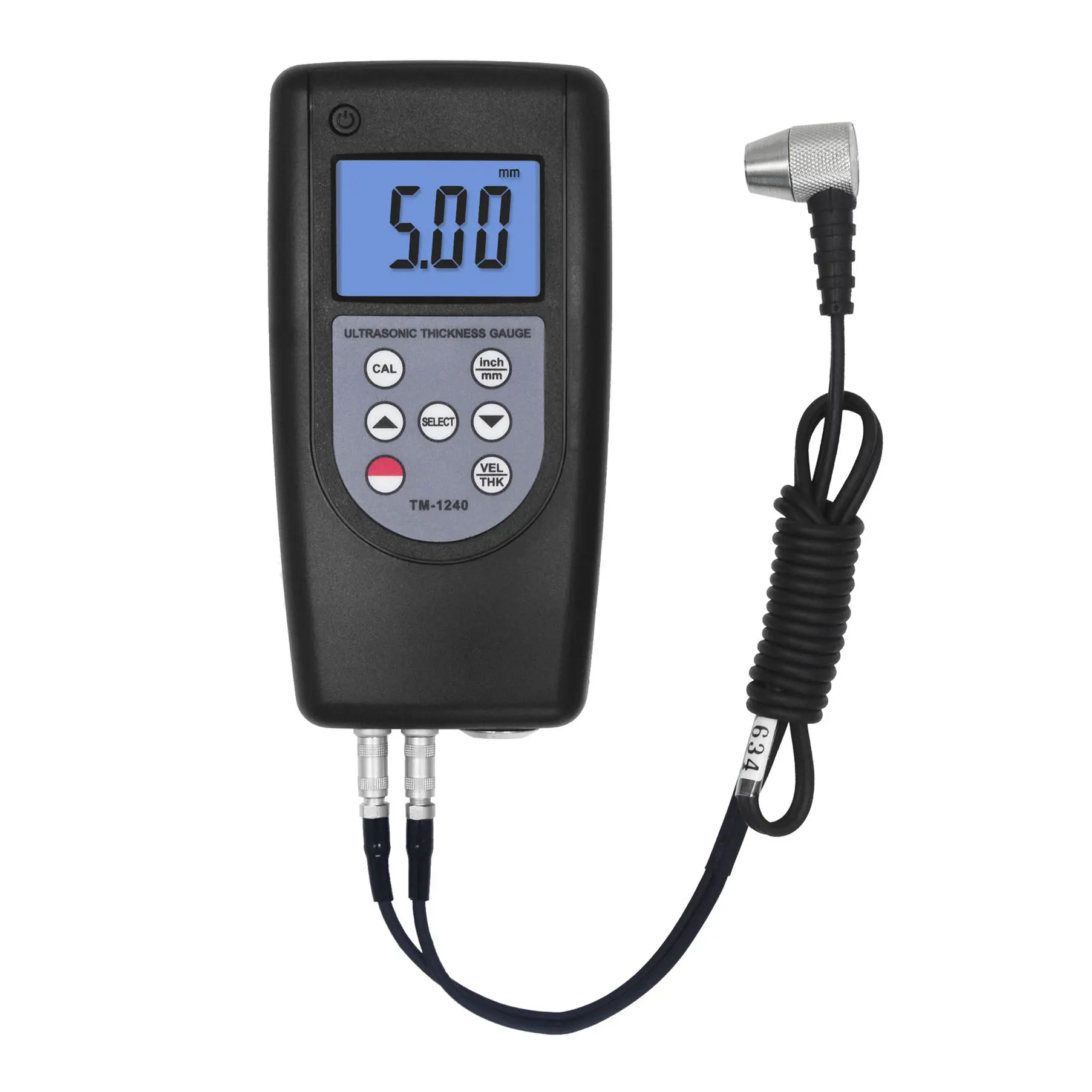 Digital Ultrasonic Thickness Meter TM-1240 high precision instrument for measuring metal thickness gauge 0.01 mm
Digital Ultrasonic Thickness Meter TM-1240 high precision instrument for measuring metal thickness gauge 0.01 mm