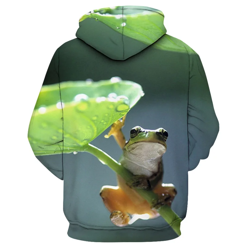 New 3D printed hoodie men and women the same frog hooded sweatshirt fashion Harajuku spring and autumn brand casual wear
New 3D printed hoodie men and women the same frog hooded sweatshirt fashion Harajuku spring and autumn brand casual wear