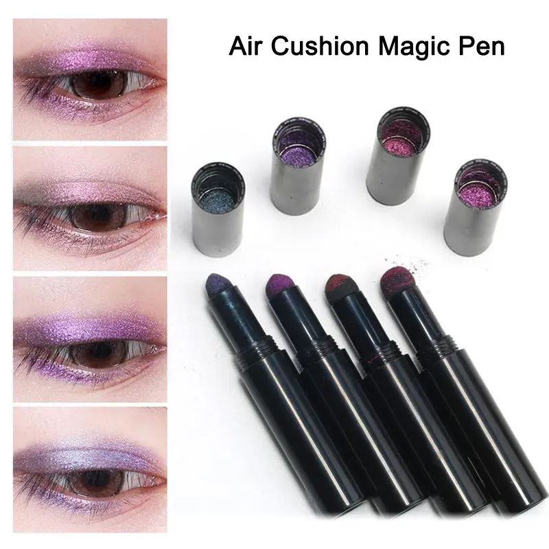 Magic Air Cushion Eyeshadow Pen Beauty Glitter Powder Highlighter Eyeshadow Color Pencil Eyeliner Pen Eye Makeup Cosmetic Tool
Magic Air Cushion Eyeshadow Pen Beauty Glitter Powder Highlighter Eyeshadow Color Pencil Eyeliner Pen Eye Makeup Cosmetic Tool