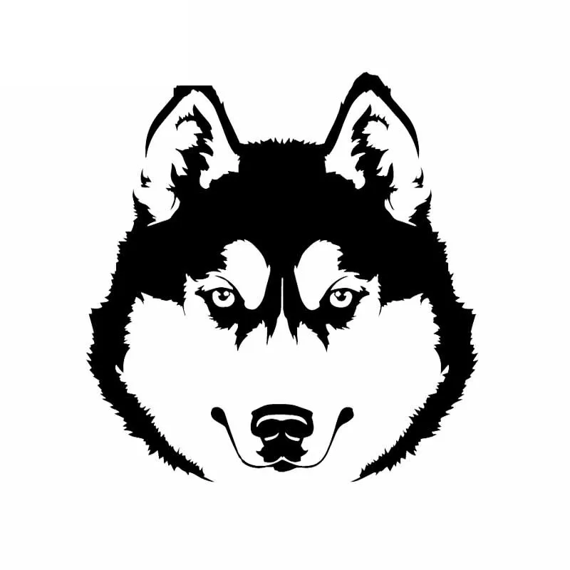 Car Sticker Cute Husky Dog Head Pet Animal Car Sticker Art Mural PVC Car Creative Sticker Cover Scratch Black/white, 15cm*14cm
Car Sticker Cute Husky Dog Head Pet Animal Car Sticker Art Mural PVC Car Creative Sticker Cover Scratch Black/white, 15cm*14cm