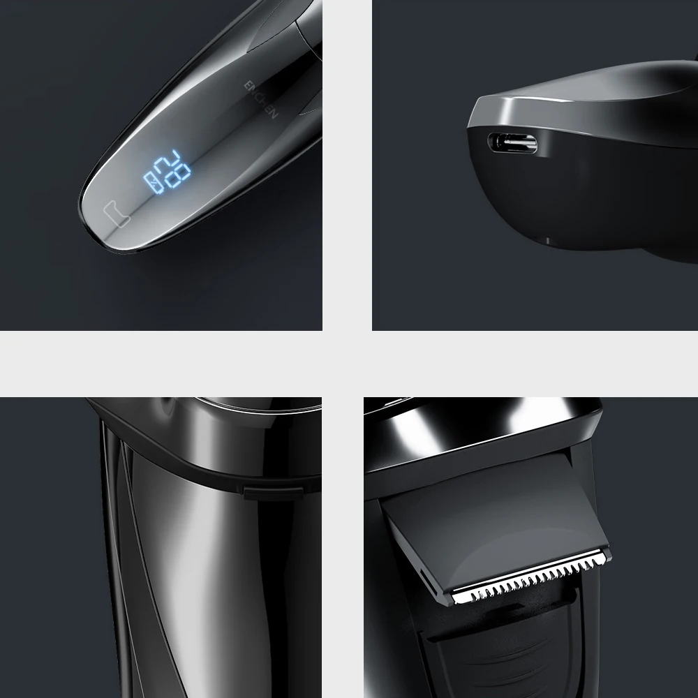 Электробритва Xiaomi Enchen BlackStone 3 с тройными плавающими головками и зарядкой от USB |