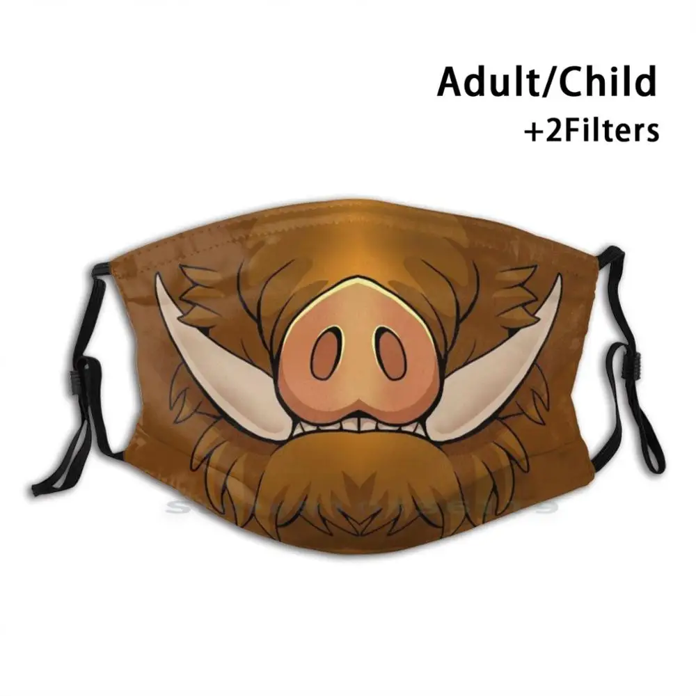 Boar Wild Pig Nose Mouth Design Anti Dust Filter Washable Face Mask Kids Wildschwein Schwein Pig Nase Nose Boar Wildboar Hunt
Boar Wild Pig Nose Mouth Design Anti Dust Filter Washable Face Mask Kids Wildschwein Schwein Pig Nase Nose Boar Wildboar Hunt