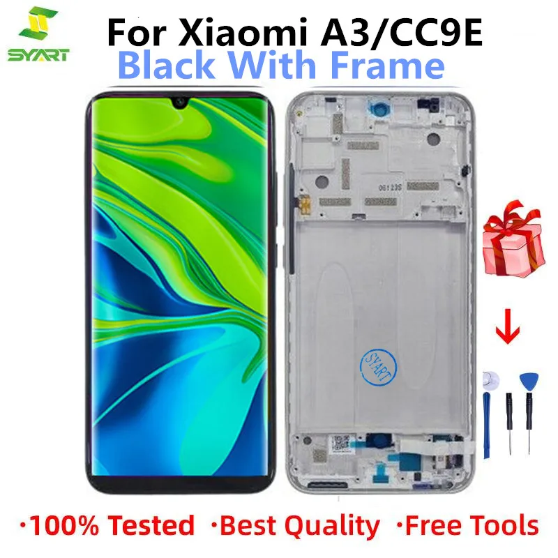 ЖК-экран с дигитайзером для Xiaomi Mi CC9e / Mi A3, сменный сенсорный экран с рамкой для Xiaomi Mi CC9e / Mi A3
ЖК-экран с дигитайзером для Xiaomi Mi CC9e / Mi A3, сменный сенсорный экран с рамкой для Xiaomi Mi CC9e / Mi A3