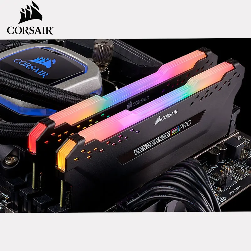 

CORSAIR ddr4 pc4 RAM 8GB 3000MHz RGB PRO DIMM Desktop Memory Support motherboard 8g 16G 3000Mhz 3200mhz 3600mhz 16gb 32gb ram