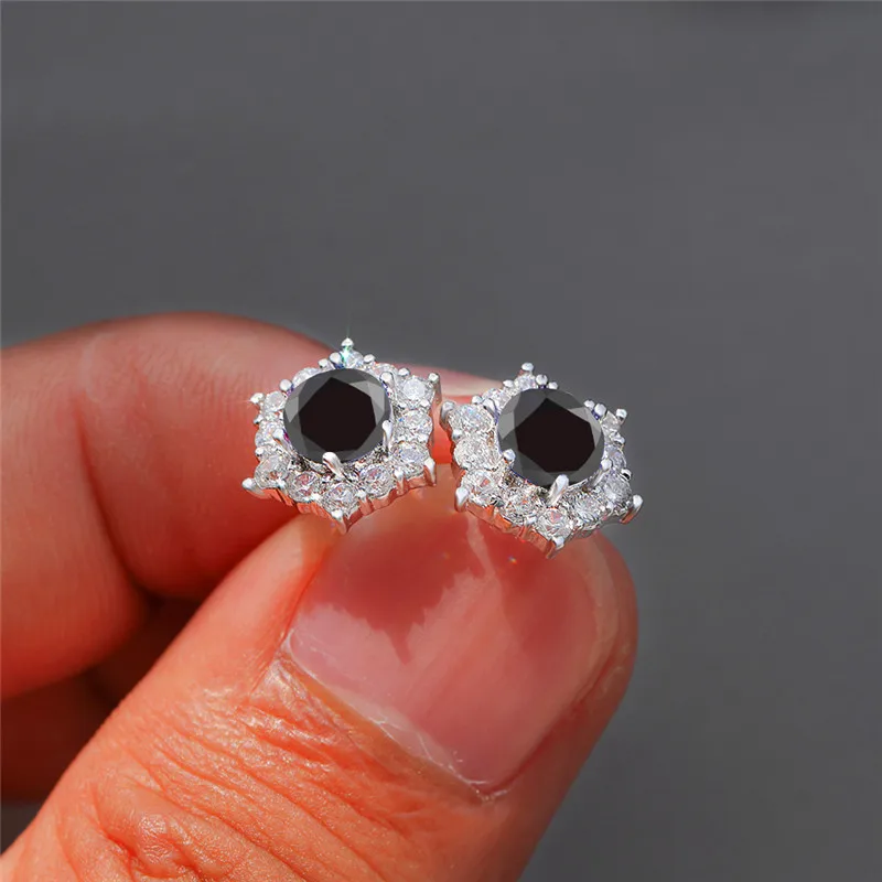 Luxury Female Crystal Snowflake Stud Earrings Vintage Small Wedding Earrings For Women Charm Silver Color Round Zircon Earrings
Luxury Female Crystal Snowflake Stud Earrings Vintage Small Wedding Earrings For Women Charm Silver Color Round Zircon Earrings