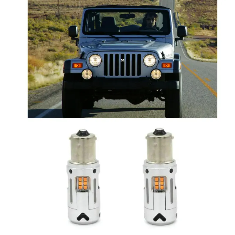 For Jeep Wrangler Mk2 II TJ 2002.11 - 2007.04 Car Accessories Turn Signal Light Error Free Canbus 2640LM
For Jeep Wrangler Mk2 II TJ 2002.11 - 2007.04 Car Accessories Turn Signal Light Error Free Canbus 2640LM