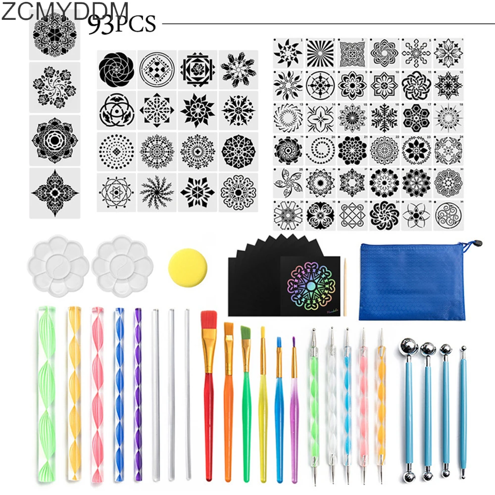 Mandala Dotting Tools Gem Sticker Mold Embossing Dot Kit for Painting Rock Stone Pen Stencil Template Kit Rhinestone Crystal
Mandala Dotting Tools Gem Sticker Mold Embossing Dot Kit for Painting Rock Stone Pen Stencil Template Kit Rhinestone Crystal