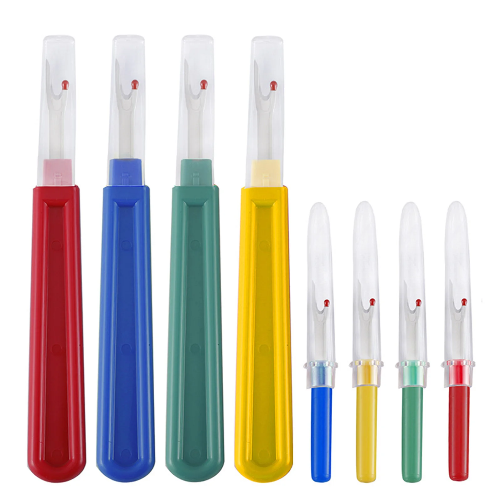 8 Pcs Stitch Remover Sewing Seam Ripper Thread Remover Cutter Kit Cross Stitch Tools
8 Pcs Stitch Remover Sewing Seam Ripper Thread Remover Cutter Kit Cross Stitch Tools