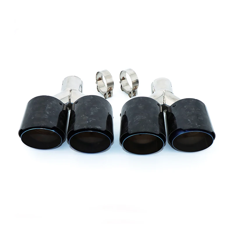 exhaust pipe silencer tail throat Y-shaped carbon fiber forged bright double outlet 304 stainless steel grilled blue tail SZ014
exhaust pipe silencer tail throat Y-shaped carbon fiber forged bright double outlet 304 stainless steel grilled blue tail SZ014