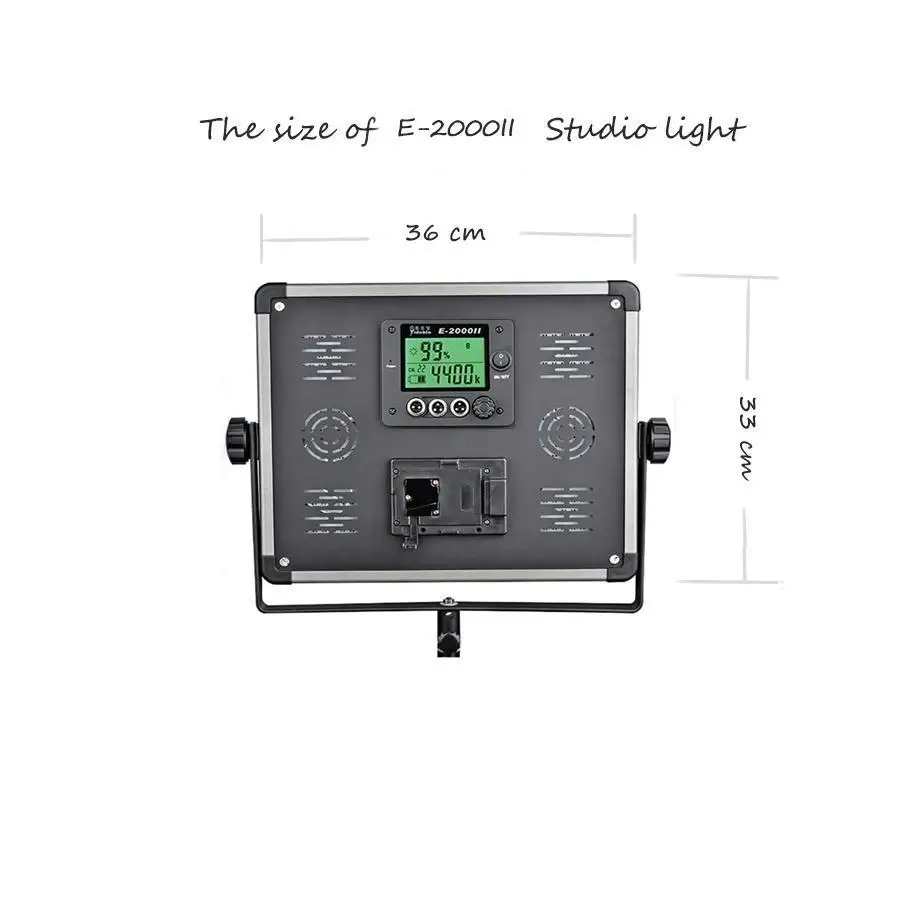 140W panel LED Lamp Wireless RC LCD display E-2000II Studio bio-color Photography continue lighting + handbag + tripod set
140W panel LED Lamp Wireless RC LCD display E-2000II Studio bio-color Photography continue lighting + handbag + tripod set