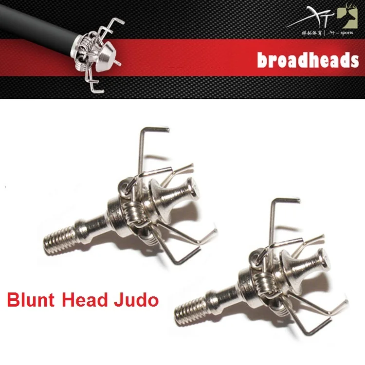 Judo Blunt Head Bird Hunting Arrow Heads 100gn Stainless Steel Arrow Small Judo Animal Game Archery Bow
Judo Blunt Head Bird Hunting Arrow Heads 100gn Stainless Steel Arrow Small Judo Animal Game Archery Bow