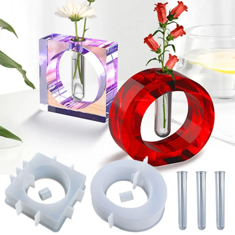 Flowerpot Casting Round Square Hydroponic Container Crystal Resin Tray Mold Epoxy Resin Mold Flower Vase Silicone Molds
Flowerpot Casting Round Square Hydroponic Container Crystal Resin Tray Mold Epoxy Resin Mold Flower Vase Silicone Molds