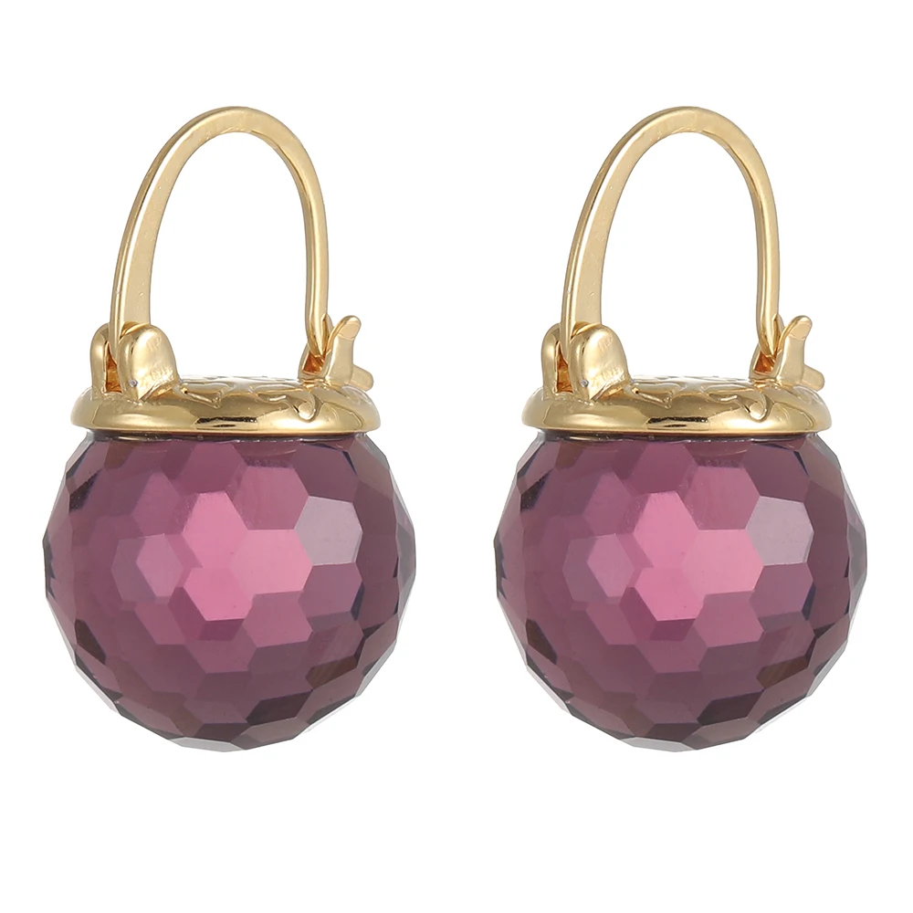 Vanssey Luxury Fashion Jewelry Purple Austrian Crystal Ball Heart Drop Earrings Wedding Party Accessories for Women 2020 New
Vanssey Luxury Fashion Jewelry Purple Austrian Crystal Ball Heart Drop Earrings Wedding Party Accessories for Women 2020 New