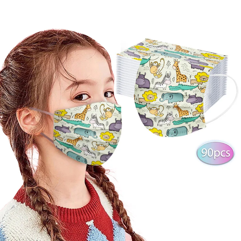70/80/90/120PCS Disposable Non-woven Face Mask Fashion Children 3 Layer Mask Print Cartoon Masks Face Mask Print Mouth Masque
70/80/90/120PCS Disposable Non-woven Face Mask Fashion Children 3 Layer Mask Print Cartoon Masks Face Mask Print Mouth Masque