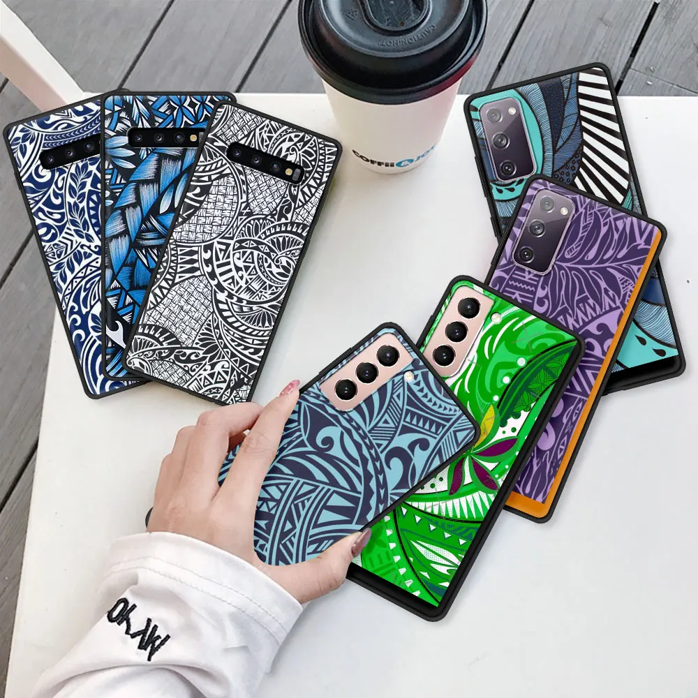 Case For Samsung Galaxy S20 FE S21 Ultra S10 Lite S9 S8 Plus S10e Luxury Ultrathin Black Phone Cover Maori Polynesian Print
Case For Samsung Galaxy S20 FE S21 Ultra S10 Lite S9 S8 Plus S10e Luxury Ultrathin Black Phone Cover Maori Polynesian Print