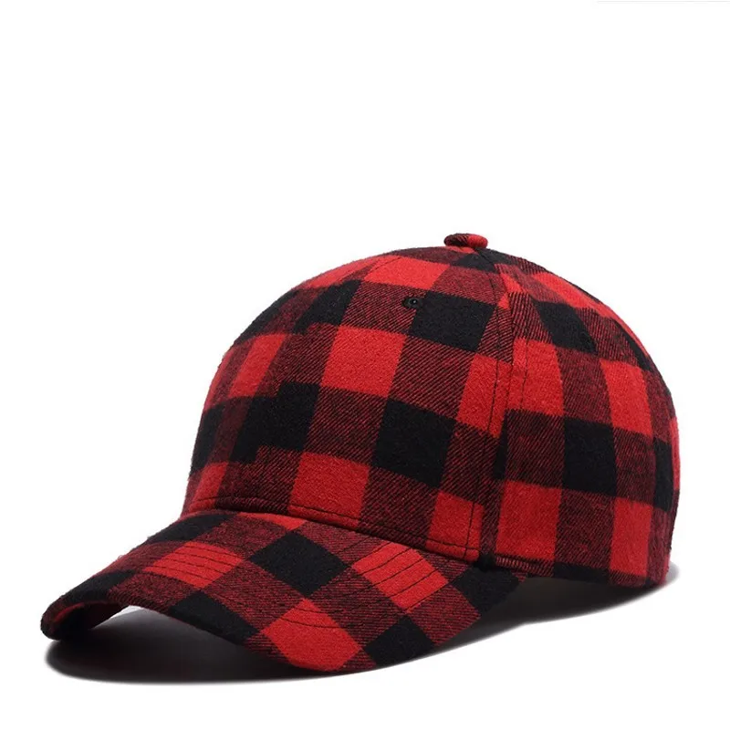 Classic Plaid Print Cotton Baseball Caps Red-Black Checkered Hat Buffalo Plaid Hat for Women Men Outdoor Hat Casual Cap
Classic Plaid Print Cotton Baseball Caps Red-Black Checkered Hat Buffalo Plaid Hat for Women Men Outdoor Hat Casual Cap