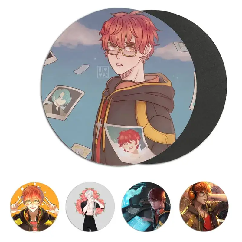 Удобный коврик для мыши RuiCaiCa Mystic Messenger, игровой коврик для мыши, противоскользящий круглый коврик для мыши 22x22 см для ноутбука и ПК
Удобный коврик для мыши RuiCaiCa Mystic Messenger, игровой коврик для мыши, противоскользящий круглый коврик для мыши 22x22 см для ноутбука и ПК