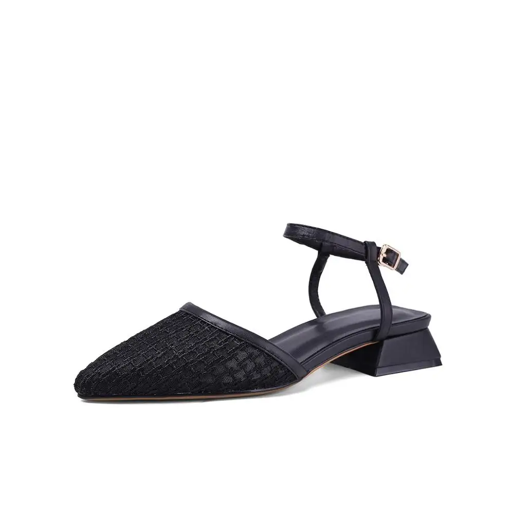 Lenkisen hot pointed toe ankle straps embroidery thread net hollow low square heels sweet princess style young lady pumps L32
Lenkisen hot pointed toe ankle straps embroidery thread net hollow low square heels sweet princess style young lady pumps L32