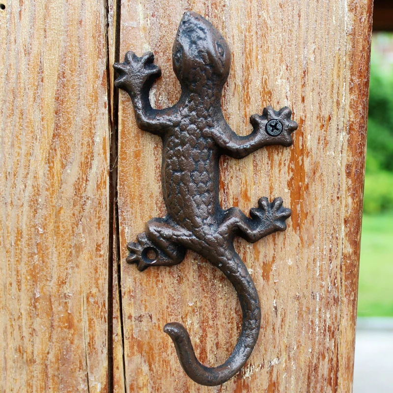 European American Country Retro Cast Iron Gecko Hook Wall Hanging Wall Decoration Wall Decoration Home Decoration Hook
European American Country Retro Cast Iron Gecko Hook Wall Hanging Wall Decoration Wall Decoration Home Decoration Hook