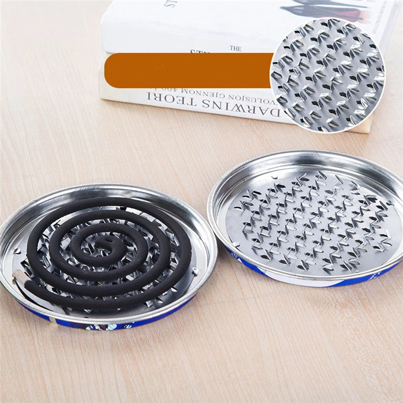 Mosquito Coil Holder Tray Frame Safe Metal Round Rack Plate Spiral Incense Insect Repellent /1pcs Random Flyswatter
Mosquito Coil Holder Tray Frame Safe Metal Round Rack Plate Spiral Incense Insect Repellent /1pcs Random Flyswatter