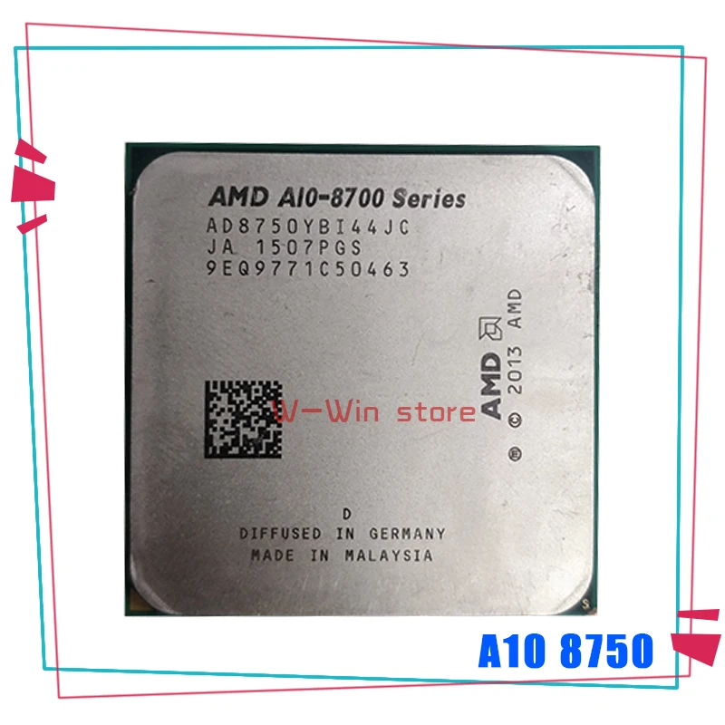 

AMD A10-Series PRO A10-8750B A10 8750 3.6G 65W AD8750YBI44JC/AD875BYBI44JC Socket FM2+