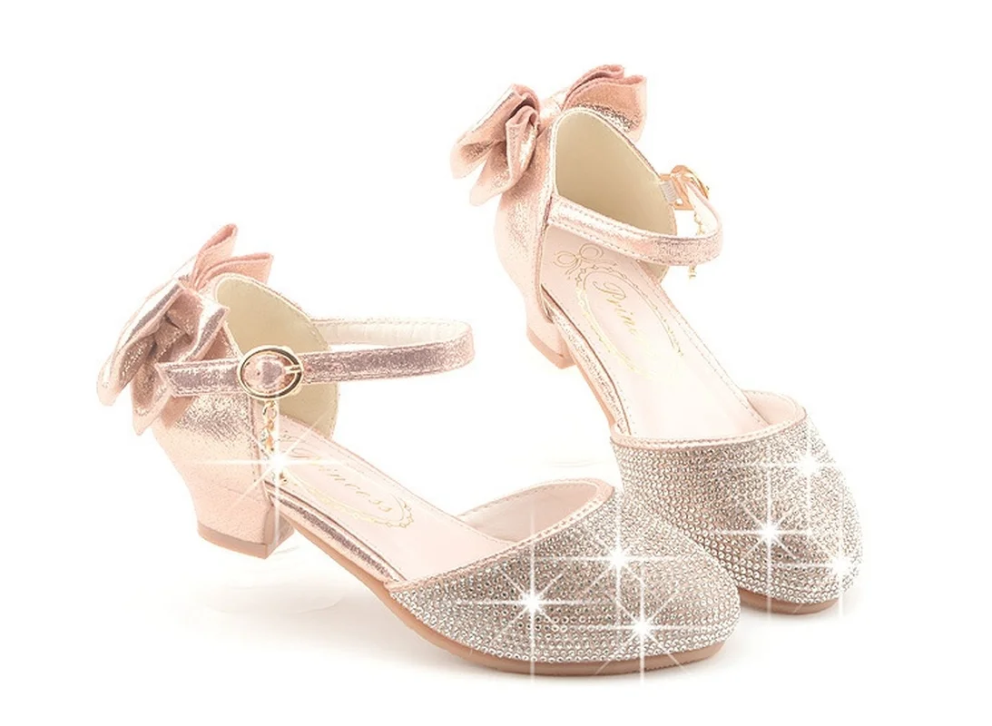 Princess Dress Shoes BowGold Pink Silver Baotou High-heeled Middle-aged Children'sBow Performance Leather Shoes Kids DressShoes
Princess Dress Shoes BowGold Pink Silver Baotou High-heeled Middle-aged Children'sBow Performance Leather Shoes Kids DressShoes