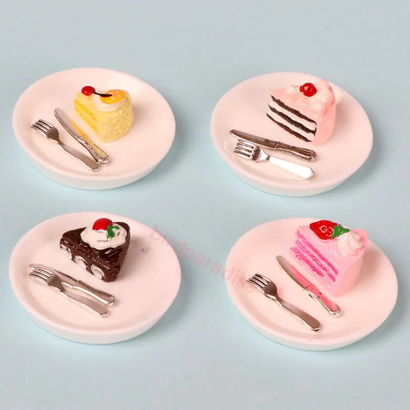 1Set Dollhouse Miniature Cakes Plate Knife Fork Doll House Accessories Simulation Kitchen Toys Play House FOR Children Toys
1Set Dollhouse Miniature Cakes Plate Knife Fork Doll House Accessories Simulation Kitchen Toys Play House FOR Children Toys