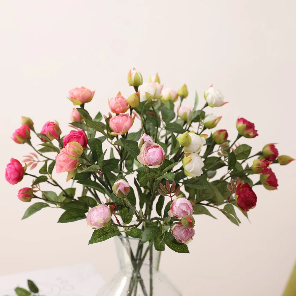 7 Heads Artificial Rose Flower Bouquet Bride Wedding Decoration Silk Fake Flowers Holding Valentine's Day Floral Bouquet
7 Heads Artificial Rose Flower Bouquet Bride Wedding Decoration Silk Fake Flowers Holding Valentine's Day Floral Bouquet